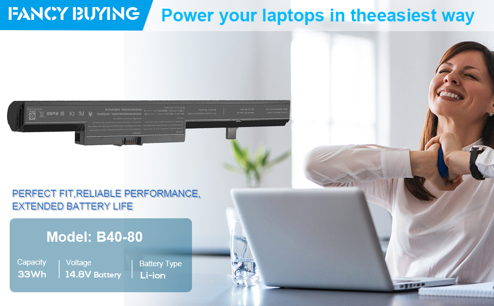 Lenovo Eraser IdeaPad B40-30 B40-45 B40-70 B50-30 B50-30 Touch B50-45 B50-70 N40-30 N40-45 battery