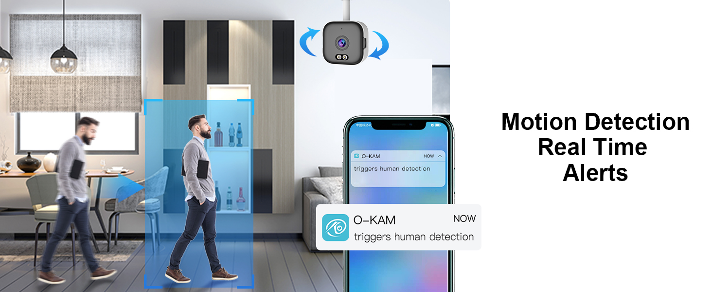 5Ghz Mini WiFi Camera 2K, Indoor Home Security Cameras for Baby/Elder/Dog/Pet Camera with Phone app