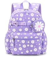 RHCPFOVR Toddler Backpack for Girls 2-4 - Girls 13" H Preschool Kindergarten Cute Corduroy Kids D...