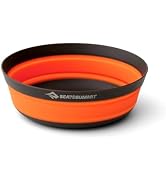 Sea to Summit Frontier Ultralight Collapsible Bowl, Medium (23 fl oz), Puffins Bill Orange