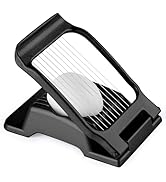 Yuzxaun Egg Slicer, Egg Slicer for Hard Boiled Eggs, Stainless Steel Wire Egg Slicer, Heavy Duty ...