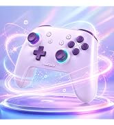 Switch Controller, Wireless Bluetooth Controller for Nintendo Switch 2/Switch/Lite/OLED, game con...