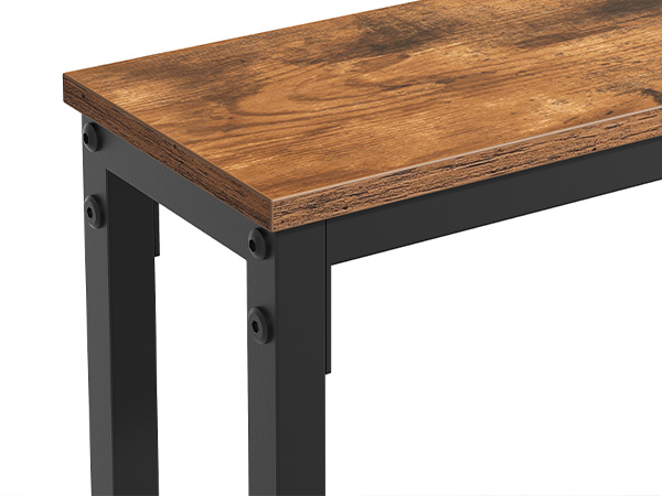 Metal Frame Console Table