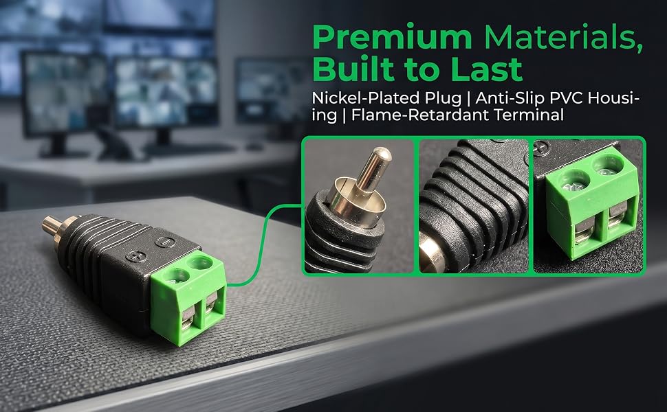 RCA Male Plug
