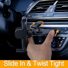 cd phone mount