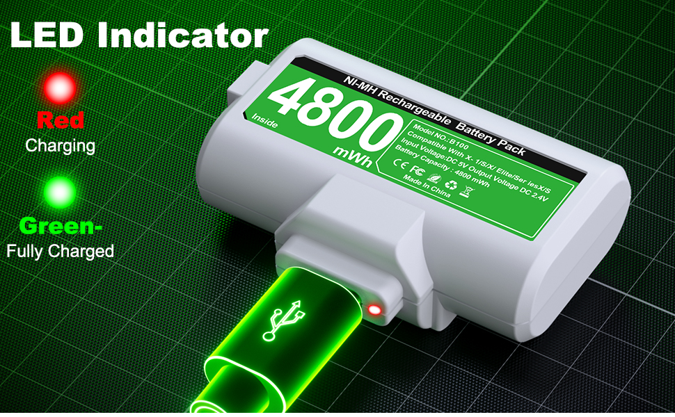 xbox battery pack rechargeable
