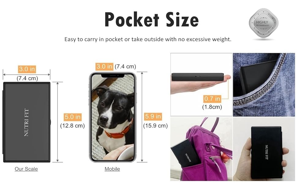 Pocket Scale Slim Size