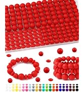 200Pcs FIVEIZERO Mixed Silicone Beads for Keychain Making, 12mm 15mm Round and 12mm Lentil Silico...