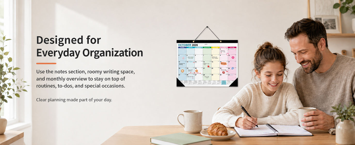 desk calendar