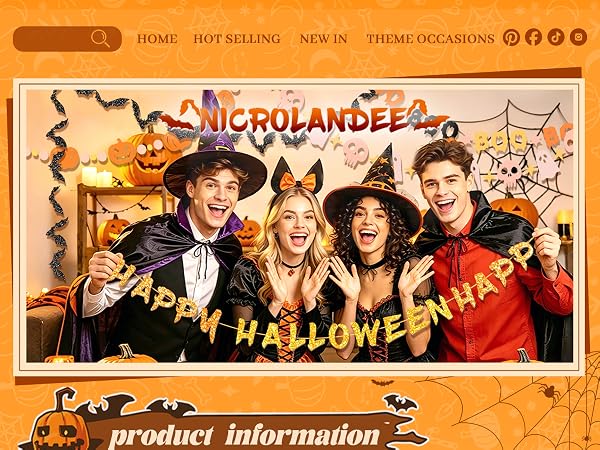 happy halloween banner