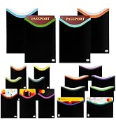 RFID Blocking Credit Card & Passport Sleeves (7 Short Side & 7 Long Side Credit Card & 4 Passport...