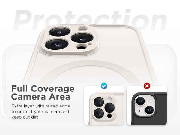 iPhone 16 Pro Case Compatible with Magsafe, 2X Screen Protector Shockproof Phone Cover
