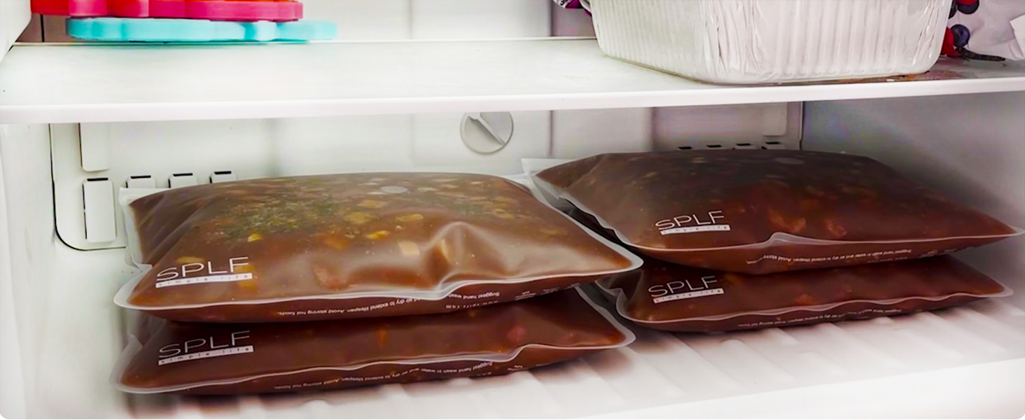 freezer bags meal prep
