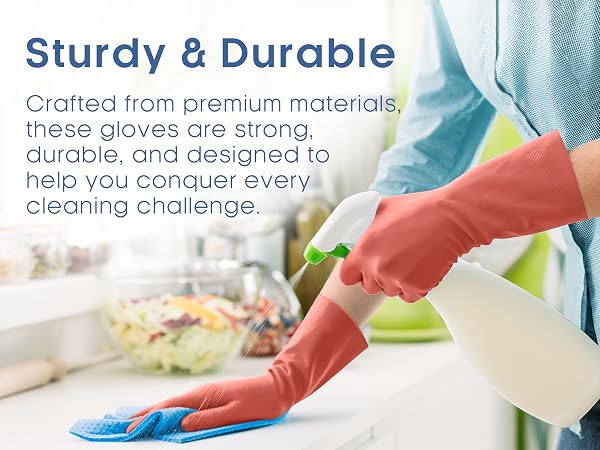 cleaning gloves