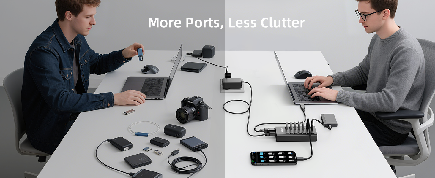 7 Ports USB Hub