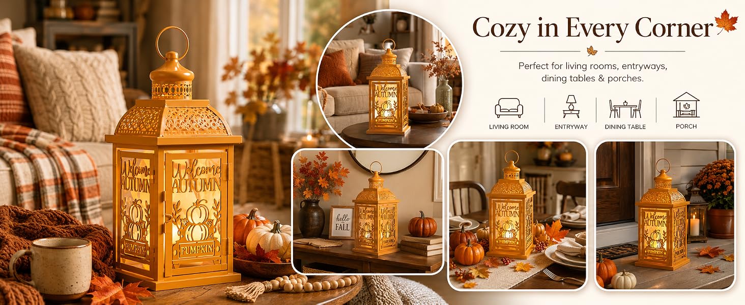fall lantern
