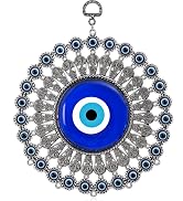 Bcs evil eye decor wall hanging ornament metal ojo turco para casa housewarming birthday gift glass