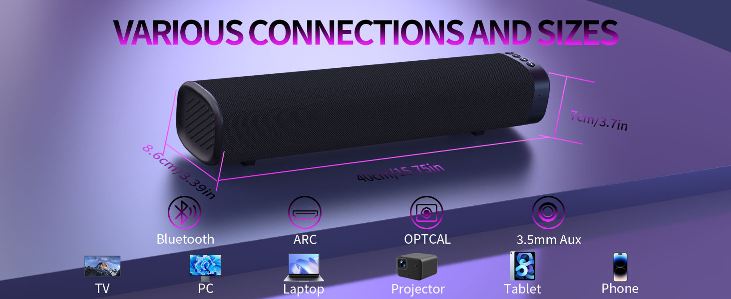 sound bar for smart tv