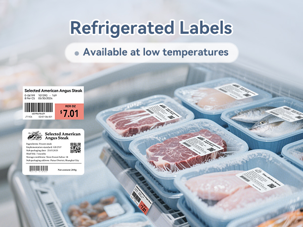 NIIMBOT M2 Thermal Transfer Labels for Small Businesses, Jewelry, Jar, Logo, Name, Date Labeling