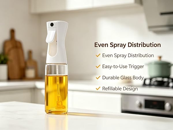 220ml Olive Oil Sprayer for Cooking