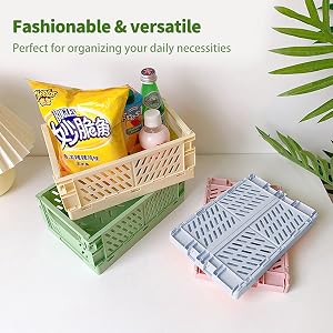 Mini Folding Storage Basket