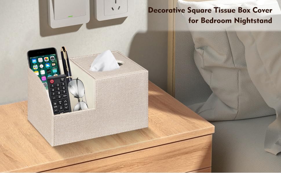 Bedside table storage