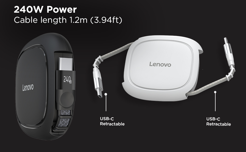 240W power. Cable length 1.2m (3.94ft)