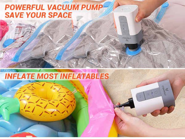 air pump for inflatables air mattress pump