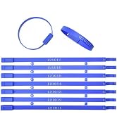 Plastic Tamper Seals Numbered Security Shipping Tags, Slender Shape Container Ties Fixed Disposab...