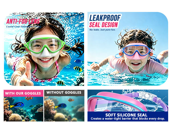 swimming goggles for kids anti fog swim goggles leakproof swim goggles
