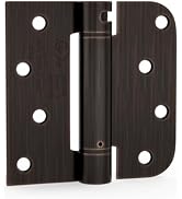 goldenwarm 3pack Oil Rubbed Bronze Door Hinges 4 Inch Self Closing Spring Door Hinge with Square ...