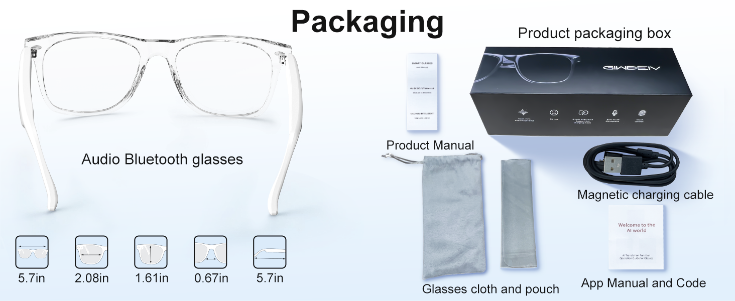 packing list white