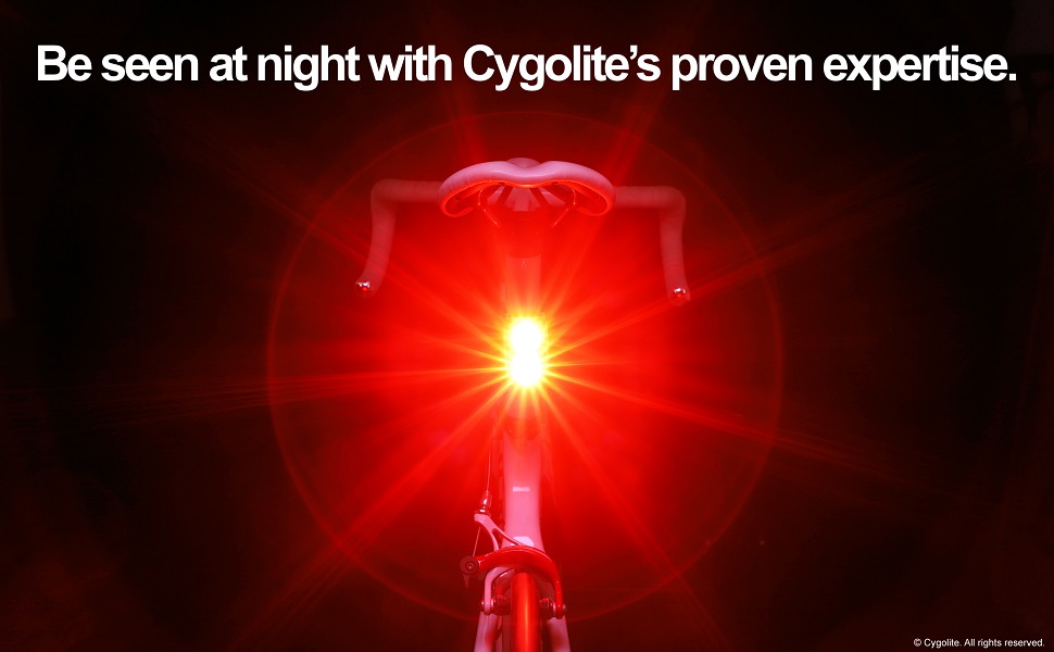 USB LED bicycle tail light