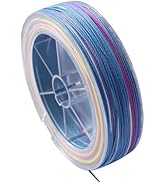 KONMAY 100 Yards 0.23mm Beading Thread for Seed Beads, 44lb. Strength Tested Beading Line, Micro-...