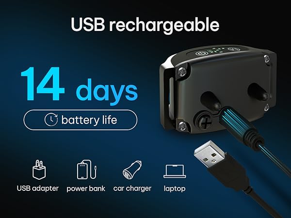 DogRook Bark Collar - USB Rechargeable