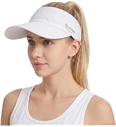 IVYWNT Sun Visor Hat for Men Women, Summer Wide Brim UV Protection Visor Adjustable Empty Top Hat...