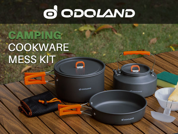 Camping Cookware Mess Kit