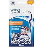 OrVance Braces Flosser - Designed for Braces for an Easy & Effective Clean, Ultra Strong Floss - ...