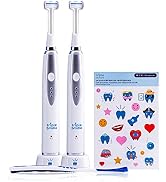 Triple Bristle Best Kids Sonic Toothbrush | Rechargeable 31,000 VPM Tooth Brush | Patented 3 Brus...