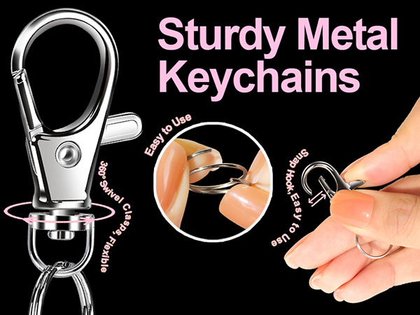Well Crafted Sturdy Metal Keychains