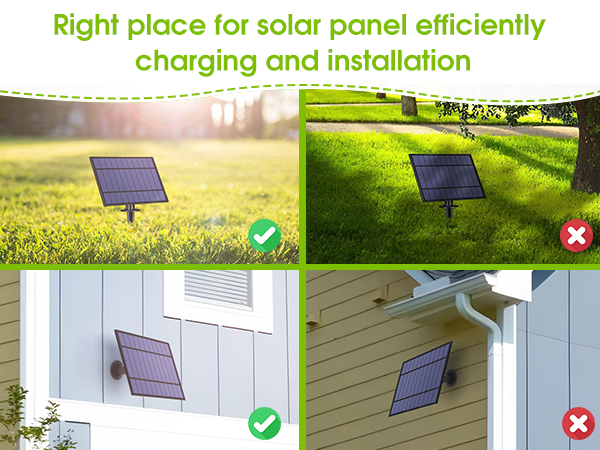 how to charge the solar panel correctly
