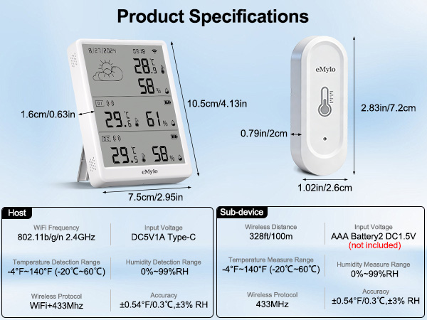 room thermometer wifi