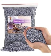 1/2 Pound Dried Lavender Flowers, Natural Dried Lavender Buds Bulk for Soap Making, Candles, Sach...