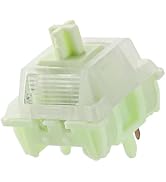 KiiBOOM Mossy Silent Mechanical Switch Set, 37gf Linear, Pre-Lubed, 100 PCS | 5-Pin Switches for ...