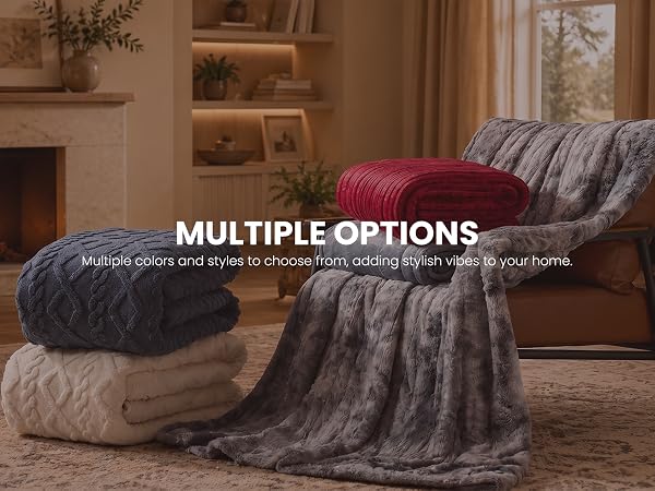 The fabric is very soft,thicker than normal blankets