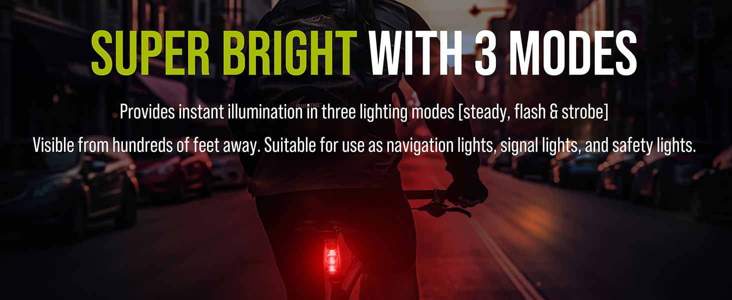 safety lights for walkers runners at night dark dog walk stroller wheelchair kayak running road