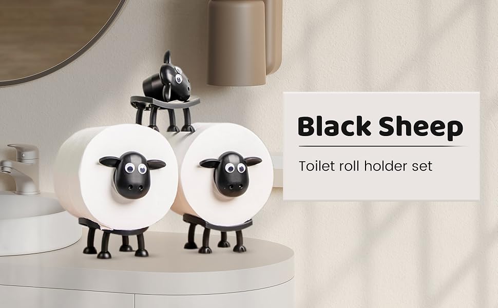 Sheep tiolet paper roll hoder