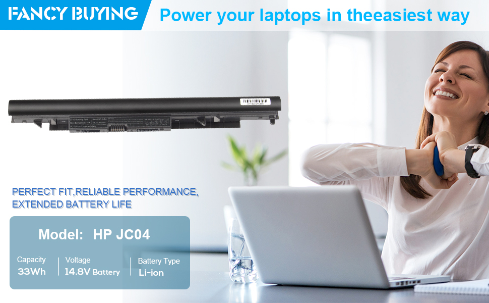 919700-850 JC03 JC04 Laptop Battery