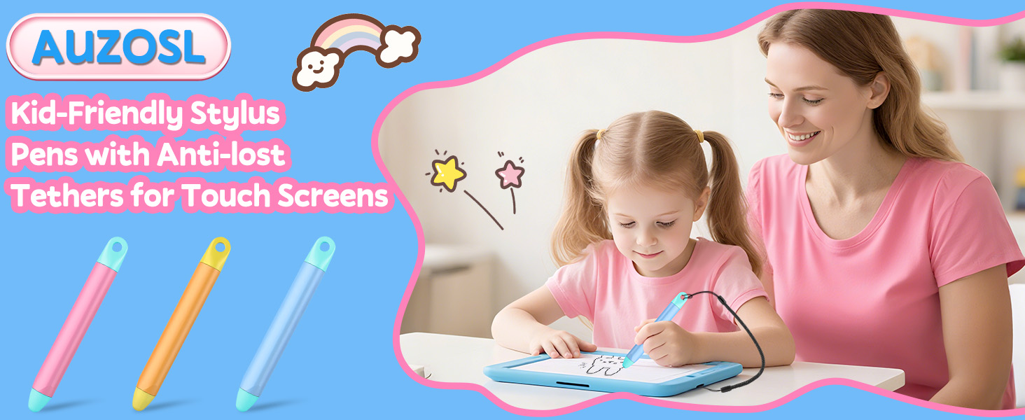 kid stylus with tether