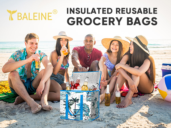 insulated grocery bags